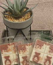 Load image into Gallery viewer, Log Fire Scented Wax Melts - Burner Clamshell