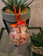 Load image into Gallery viewer, Wax Melt Bauble β 6cm Festive Decoration Filled with 25 Mini Heart Wax Melts | Ready-Made or Made-to-Order Scents | Christmas Gift | Handmade Home Fragrance