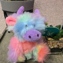 Load image into Gallery viewer, Mini Highland Cow Soft Toy – 11cm Plush Teddy | Gift Boxed Cute Cow Gift
