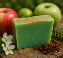 Load image into Gallery viewer, Sparkling Apple Soap Bar – Approx. 100g image 0