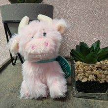 Load image into Gallery viewer, Mini Highland Cow Soft Toy – 11cm Plush Teddy | Gift Boxed Cute Cow Gift