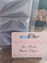 Load image into Gallery viewer, Ice pixie Scented Wax Melts -Geode Clamshell
