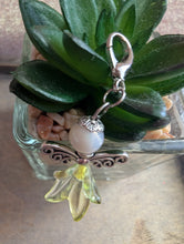 Load image into Gallery viewer, Angel Charm Gift with Poem – "Though Unseen, They're Always Near" | Inspirational Keepsake | Multiple Colors | Angel Whisper Love