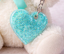 Load image into Gallery viewer, Custom Heart Resin Keyring – Handmade Personalized Keepsake Gift