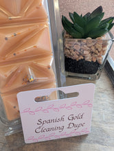 Load image into Gallery viewer, Spanish gold Scented Wax Melts - 5 cell clamshell