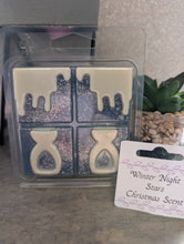 Load image into Gallery viewer, Winetr night stars Scented Wax Melts - Burner Clamshell