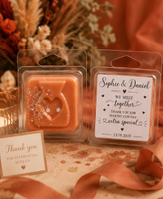 Load image into Gallery viewer, Mini Wax Melt Clamshell Wedding Favours