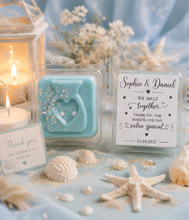 Load image into Gallery viewer, Mini Wax Melt Clamshell Wedding Favours