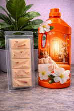 Load image into Gallery viewer, Golden muskScented Wax Melts -Geode Clamshell