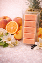 Load image into Gallery viewer, Mandarin & Peach Wax Melt Clamshell | 50g