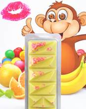 Load image into Gallery viewer, Monkey farts Scented Wax Melts -Geode Clamshell