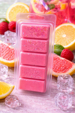 Load image into Gallery viewer, Pink Lemonade Wax Melt Snap Bar | 50g Soy Wax Clamshell