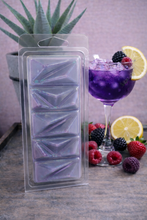 Load image into Gallery viewer, Purple rain Scented Wax Melts - geode Clamshell
