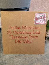Load image into Gallery viewer, Personalised Letter from Santa | Custom Child’s Name & Address | Santa Sleigh Mail Envelope with Official North Pole Seal | Christmas Keepsake Gift
