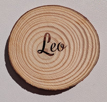 Load image into Gallery viewer, Personalised Wooden Place Names – Rustic Wedding Table Decor