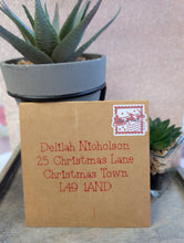 Load image into Gallery viewer, Personalised Letter from Santa | Custom Child’s Name & Address | Santa Sleigh Mail Envelope with Official North Pole Seal | Christmas Keepsake Gift