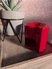 Load image into Gallery viewer, Red Heart Wax Melt Burner – Ceramic Tealight Wax Warmer for Home Fragrance