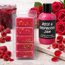 Load image into Gallery viewer, Rose & Raspberry Jam Wax Melt Clamshell | 50g