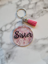 Load image into Gallery viewer, Personalized Glitter Keyring