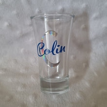 Load image into Gallery viewer, Personalized Shot Glass – Custom Name, Initial or number