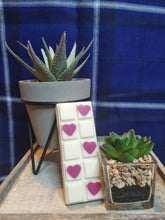 Load image into Gallery viewer, heart design soy wax melt snap bar, color & scent can be customized.