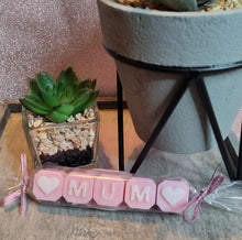 Load image into Gallery viewer, Mum soy wax melt sample sized - cellophane wrapped, color & scent can be customized.