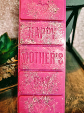 Load image into Gallery viewer, Happy Mother's Day Soy Wax Melt Snap Bar – Customizable Colors & Scents | Perfect Gift for Mum
