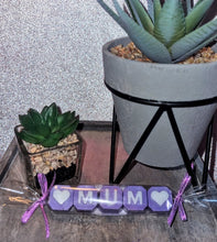 Load image into Gallery viewer, Mum soy wax melt sample sized - cellophane wrapped, color & scent can be customized.