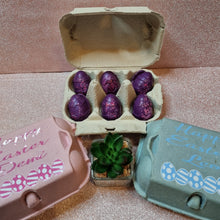 Load image into Gallery viewer, Personalized Easter Egg Carton β Wax Melt Gift Set β Custom Soy Wax Melts