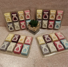 Load image into Gallery viewer, soy wax melt 8 cell burner clamshell -cleaning collections