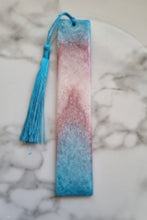 Load image into Gallery viewer, Pride Flag Resin Bookmark β Custom LGBTQ+ Gift | Rainbow, Bi, Trans, Ace, Lesbian Colours | Handmade Bookmark