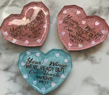 Load image into Gallery viewer, Resin Memorial Heart Keepsake – Baby Loss & Loved Ones Tribute