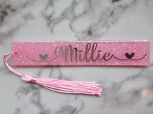 Load image into Gallery viewer, Personalized Resin bookmark