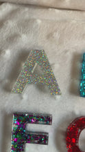 Load and play video in Gallery viewer, Resin alphabet set