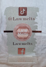 Load image into Gallery viewer, A5 social media acrylic sign, small business display , advertisement, Facebook, Instagram, tiktok etc.