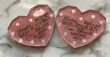Load image into Gallery viewer, Resin Memorial Heart Keepsake – Baby Loss & Loved Ones Tribute