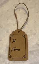 Load image into Gallery viewer, Vintage gift tag