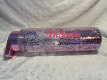 Load image into Gallery viewer, Personalized water bottle - glitter