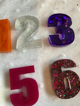 Load image into Gallery viewer, Resin number set, (individual number option available.)