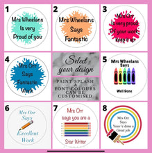 Load image into Gallery viewer, Teacher stickers (various designs available)