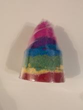 Load image into Gallery viewer, Rainbow Unicorn Horn Bath Bomb 150g | Watermelon Lemonade Scent image 0
