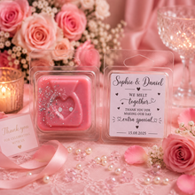 Load image into Gallery viewer, Mini Wax Melt  Clamshell Wedding Favours
