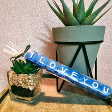 Load image into Gallery viewer, "I Love You" Wax Melt Cube Set – 8 Sample-Sized Melts
