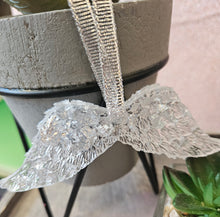 Load image into Gallery viewer, Angel wings resin hanging decoration
