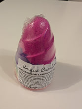 Load image into Gallery viewer, Rainbow Unicorn Horn Bath Bomb 150g | Watermelon Lemonade Scent image 1
