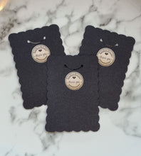 Load image into Gallery viewer, Keyring Backing Cards | Personalised Logo Display Cards | Black, White, or Brown
