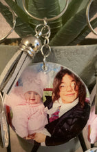 Load image into Gallery viewer, Personalized Photo Keyring – Double-Sided or Message on Back – Custom Gift
