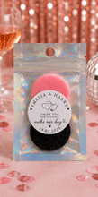 Load image into Gallery viewer, Personalised Hoover Disc Wedding Favours | Holographic Bag Favours | Custom Event Favours
