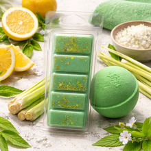 Load image into Gallery viewer, Lemongrass &amp; Verbena Wax Melt Clamshell | 50g
