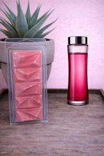 Load image into Gallery viewer, pink touch  Scented Wax Melts -Geode Clamshell
